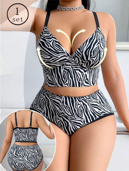 Conjunto animal print cebra 🦓 5XL