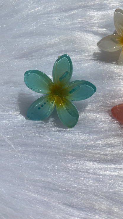 Pinza p/ cabello flor