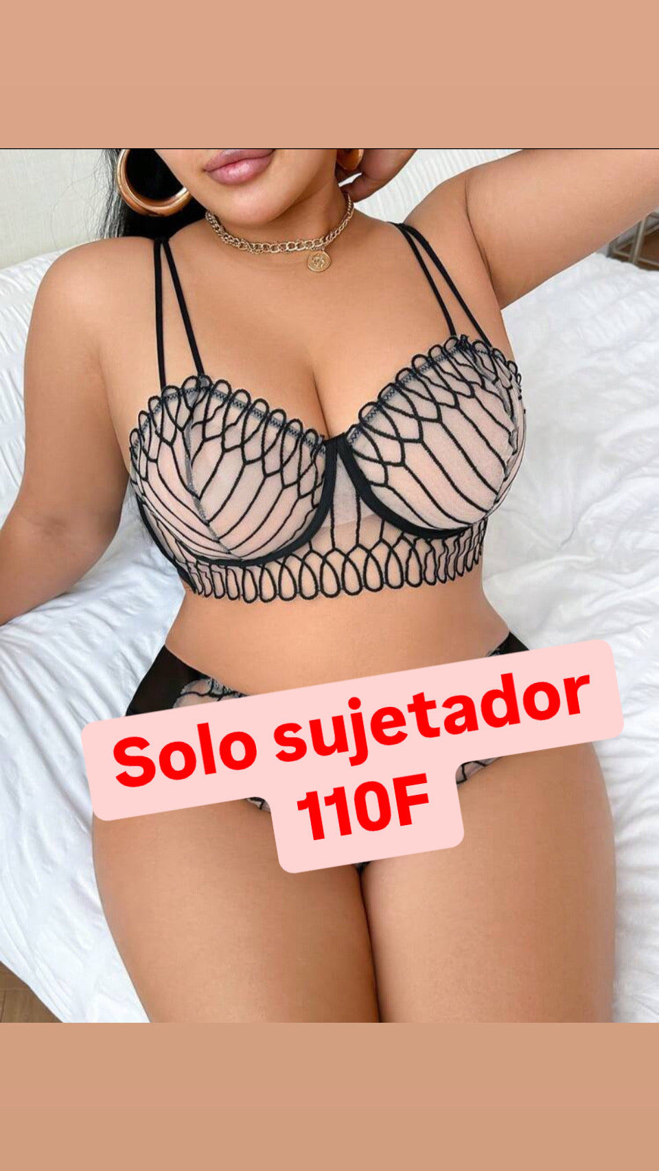 Sujetador 4XL