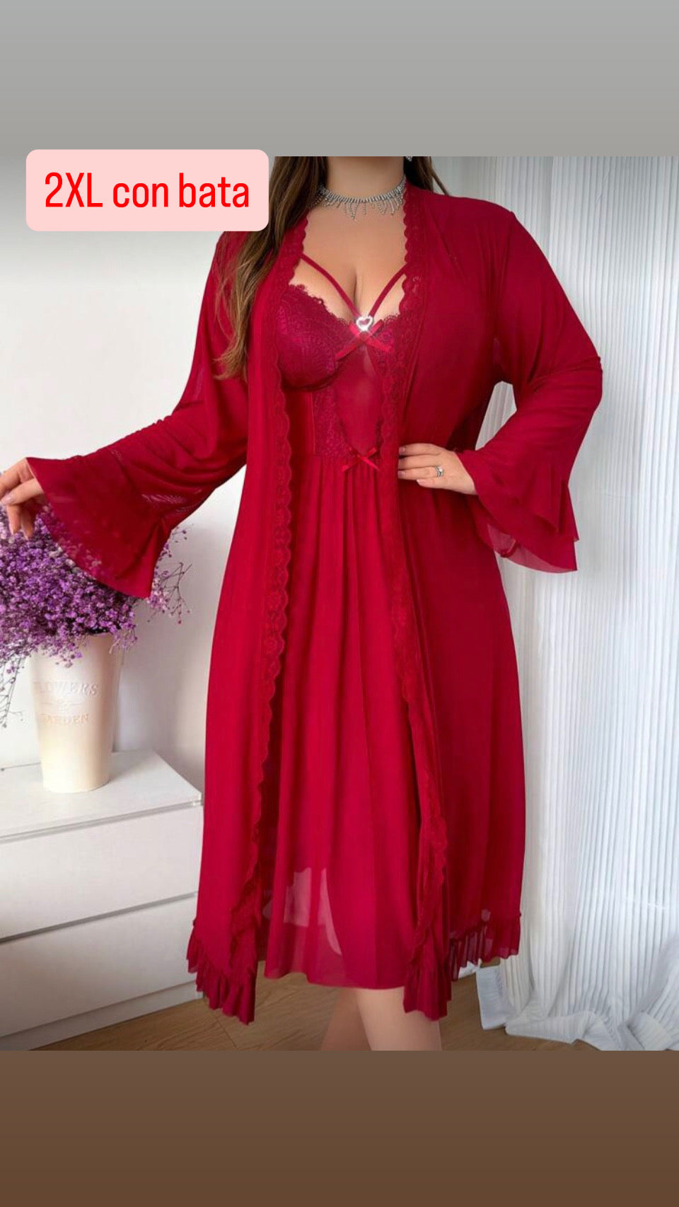 Camisón y bata 2XL