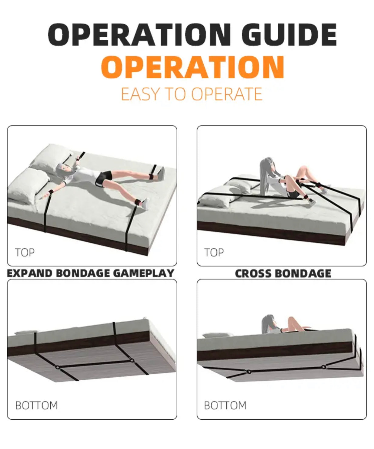Esposas para la cama