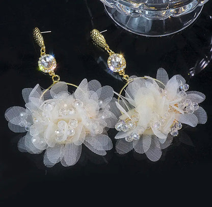 Flor grande blanca