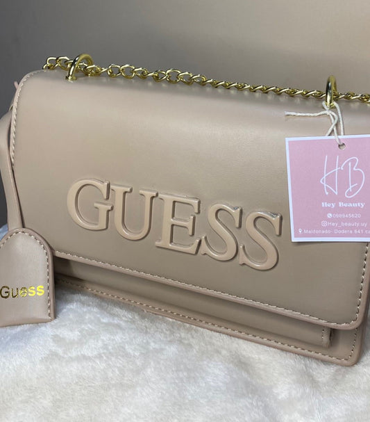 Cartera Guess Beige