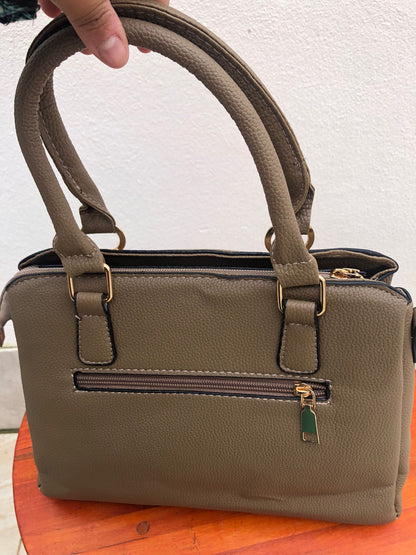 Cartera Resistente Marron/Azul