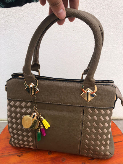 Cartera Resistente Marron/Azul