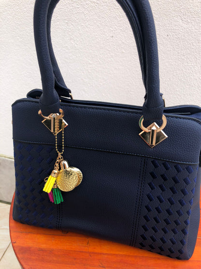 Cartera Resistente Marron/Azul