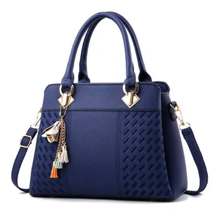 Cartera Resistente Marron/Azul