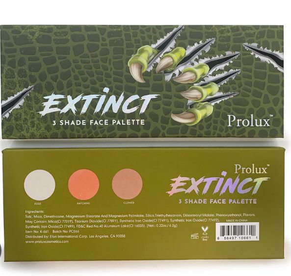 Paleta Extinct 3 en 1