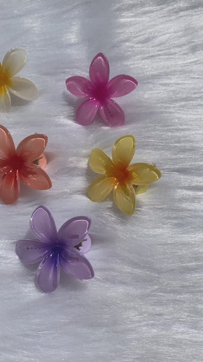 Pinza p/ cabello flor