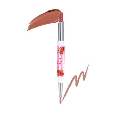 Labial 2 en 1 con delineador