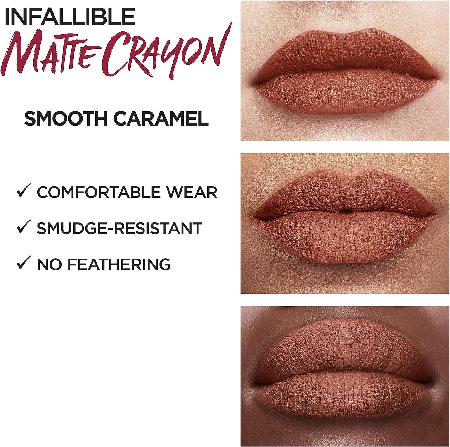 Lápiz Labial Matte Infallible L'Oreal Paris