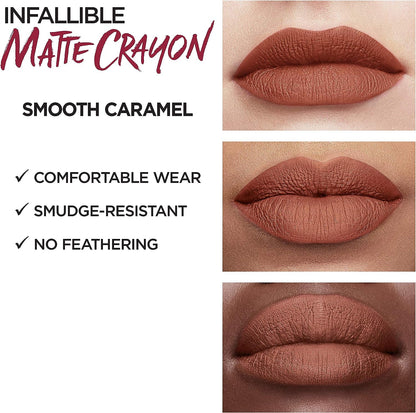 Lápiz Labial Matte Infallible L'Oreal Paris